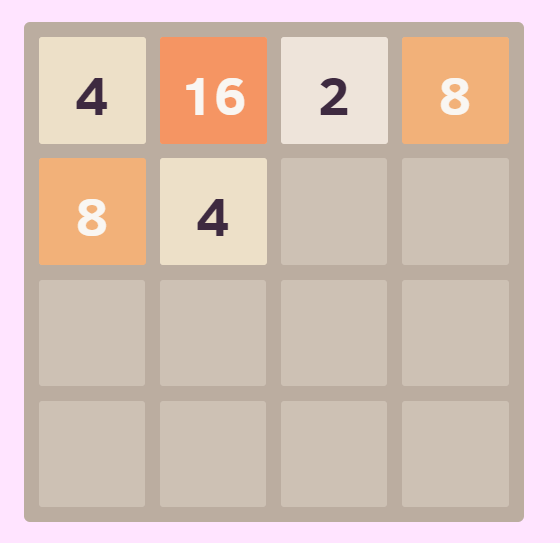 2048 Numbers - Play 2048 Numbers On Foodle